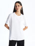 LC Waikiki Crew Neck Regular Short Sleeve Women's T-shirt
